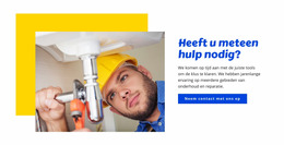 Loodgietersdiensten Voor Uw Huis - Joomla-Websitesjabloon