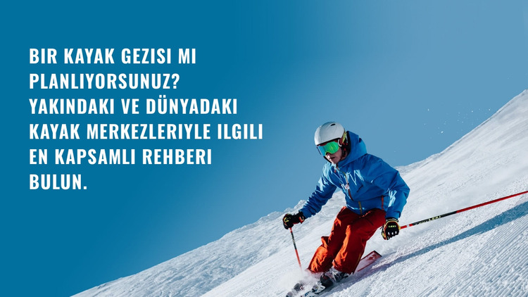 Spor kayak kulübü Joomla Şablonu