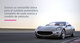 Alquiler De Coches - Descarga De Plantilla HTML