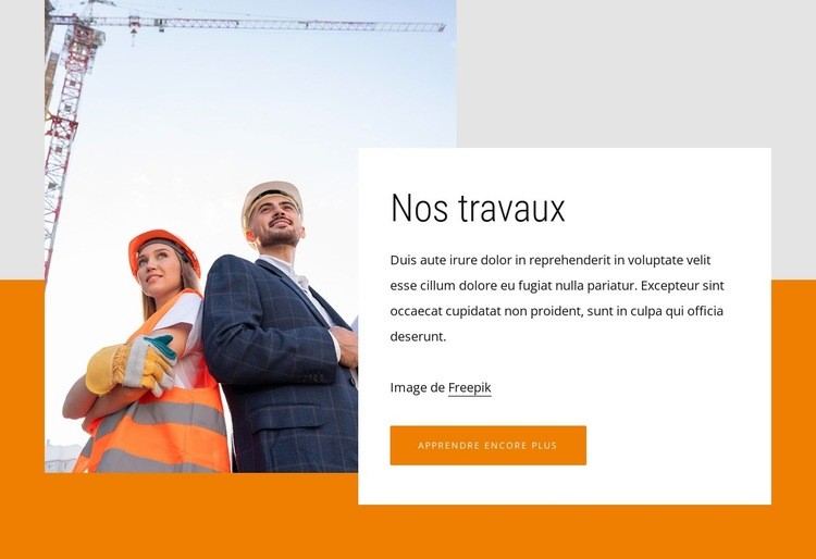 Nous fournissons une construction intégrée globale Modèle HTML5