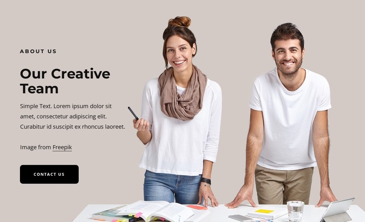 We believe in honest communication HTML Template