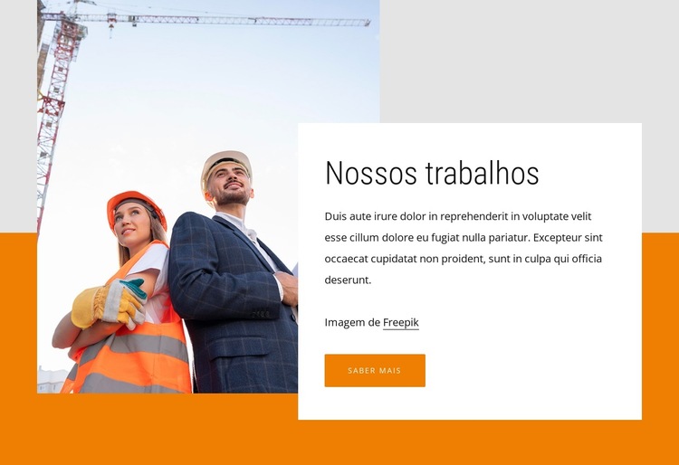 Nós fornecemos construção integrada global Modelo de site