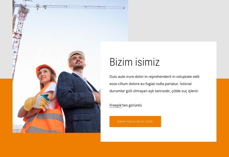 Küresel entegre inşaat sağlıyoruz HTML Şablonu