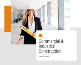 Industrial Construction - Responsive Joomla Template