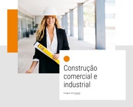 Construção Industrial Negócios De Construção