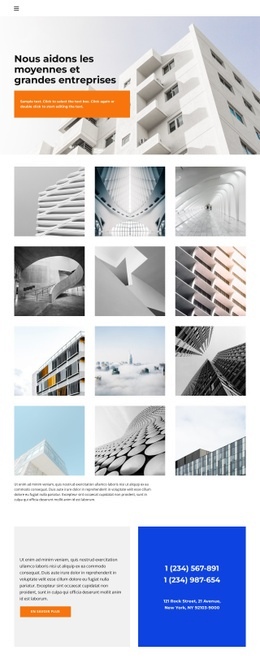 Galerie Et Guides - Maquette De Site Web Polyvalente