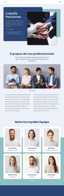 Nous Voulons Que Vous Grandissiez Avec Nous - Page De Destination Gratuite, Modèle HTML5