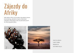 Cestujte Po Africe – Online Šablony
