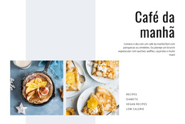 Melhor Tema WordPress Para Café Da Manhã E Almoço