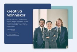 HTML-Design För Vi Är En Hantverksledd Studio