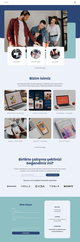 Bizimle Büyümenizi Istiyoruz - Özel WordPress Teması