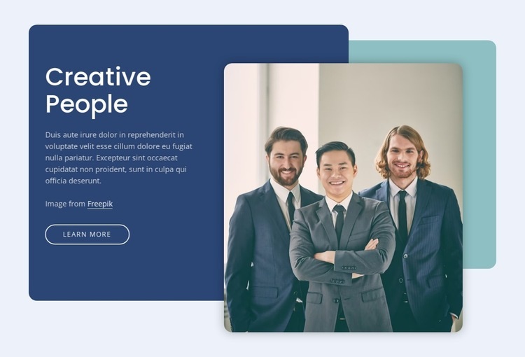 We are a craft-led studio Wix Template Alternative