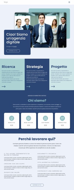 Il Lavoro È Solo Una Parte Della Nostra Vita - Modello Di Sito Web Joomla