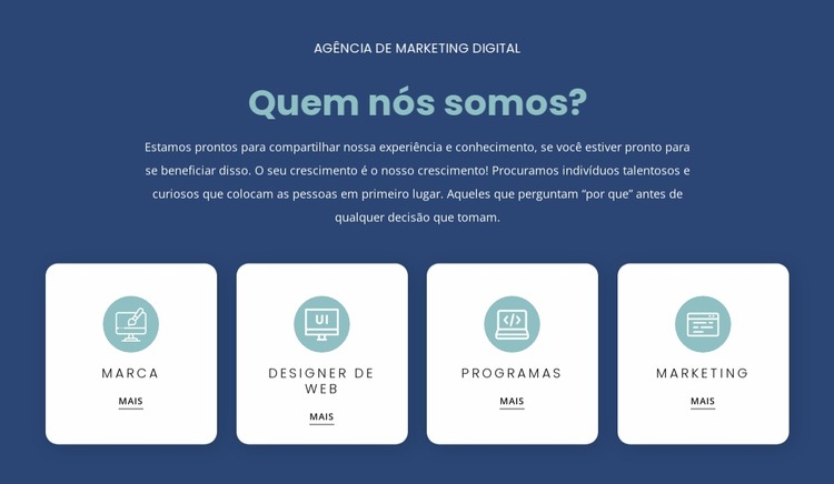 Nós ouvimos quais são suas necessidades e recomendamos Template Joomla