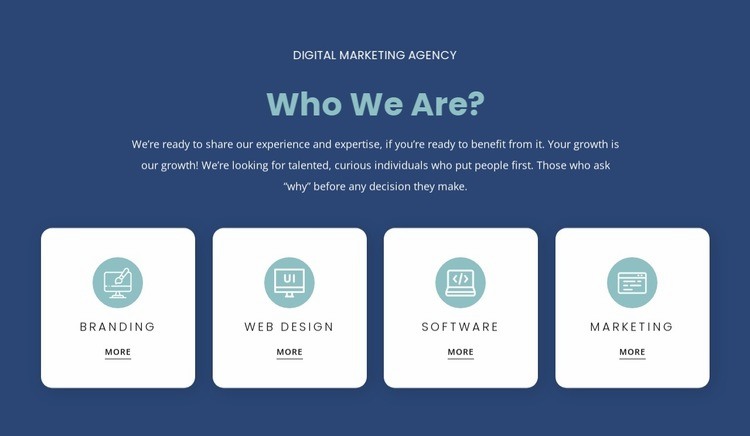 We listen to what your needs are and recommend Squarespace Template Alternative