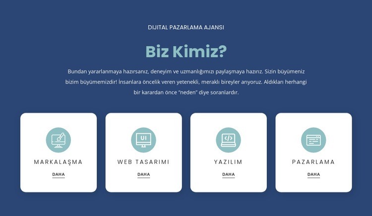 İhtiyaçlarınızı dinliyor ve tavsiye ediyoruz Web sitesi tasarımı