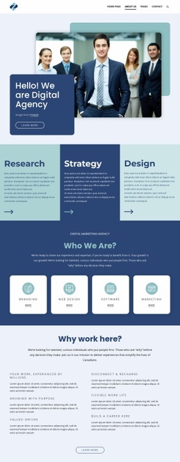 Work is just a part of our lives - Web Page Design by Nicepage