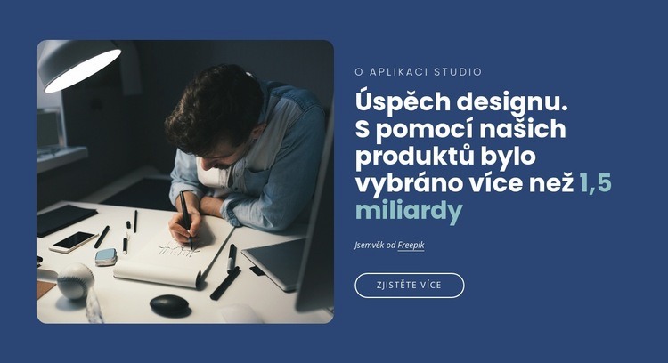 Studio designu a komunikační strategie Šablona CSS