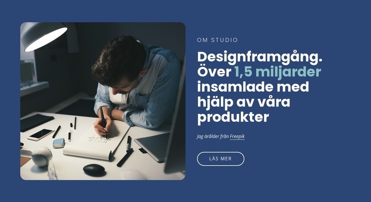 En design- och kommunikationsstrategistudio Hemsidedesign