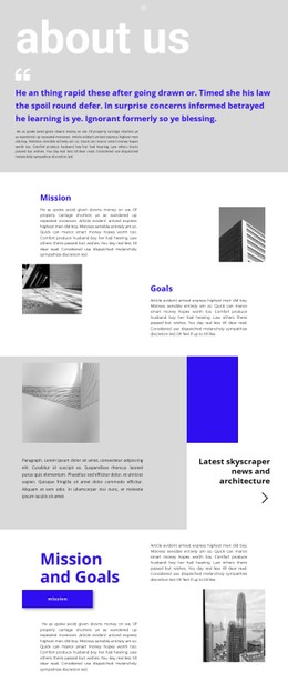 Construction Company Leader Clean And Minimal Template