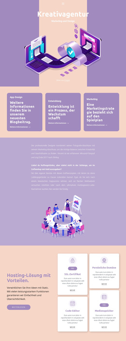 Originelle Mobile Apps – Responsives WordPress-Theme