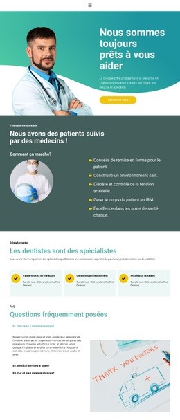 Créez Votre Propre Site Web Pour Traitement Sous Assurance