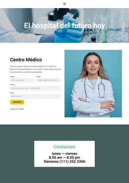 Los Mejores Medicos - Creador De Sitios Web De Arrastrar Y Soltar