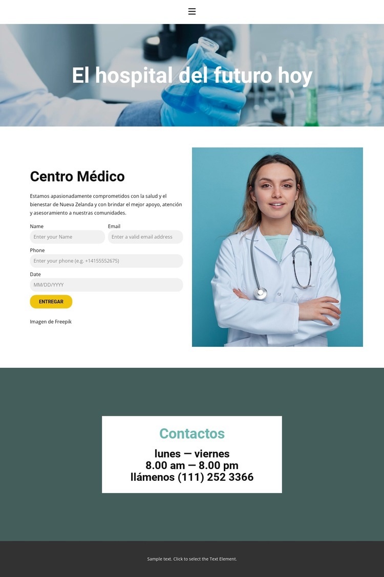 los mejores medicos Creador de sitios web HTML