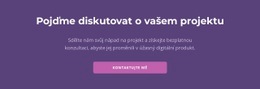 Pojďme Diskutovat O Vašem Projektu – Kód Šablony HTML