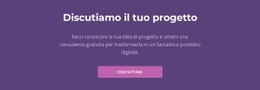 Parliamo Del Tuo Progetto - Modello HTML5 Scaricabile Gratuitamente