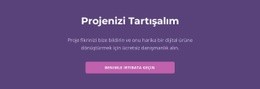 Projenizi Tartışalım - Build HTML Website