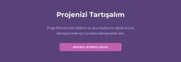 Projenizi Tartışalım Için Sayfa Oluşturucu