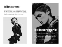 HTML5 Gratuit Pour Modèles De Mode À Succès