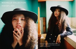 Nouvelle Collection De Chapeaux - Meilleur Modèle HTML5