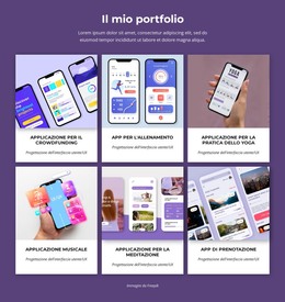 Progettazione Della Pagina HTML Per Soluzioni Personalizzate Su Misura