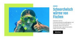Schnorchelschwärme Von Fischen - Design HTML Page Online
