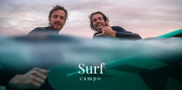 Prenota Un Surf Camp Oggi - Costruttore Di Siti Web Multiuso