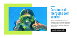 Cardumes De Mergulho Com Snorkel #Html-Templates-Pt-Seo-One-Item-Suffix