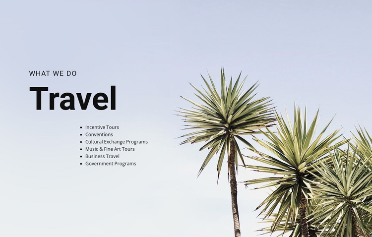 Travel with confidence Website Builder Templates