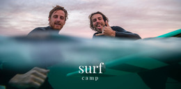 Book A Surf Camp Today - Built-In Cms Functionality