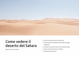 Tour Nel Deserto Del Sahara - Progettazione Di Siti Web Professionali