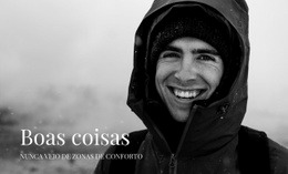 Web Design Gratuito Para Viagem Difícil De Inverno