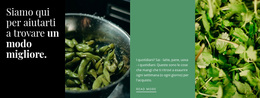 Ricette Verdi Sane - Fantastico Tema WordPress