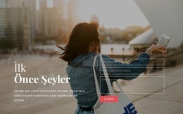 Yeni Seyahat Rotaları - Kullanıma Hazır HTML5 Şablonu