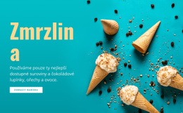 Příchutě Zmrzliny – Funkční Téma WordPress