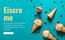 Eisgeschmack – Kostenloses Joomla-Template