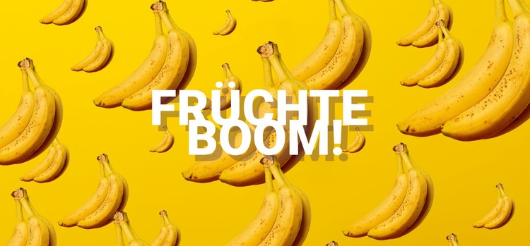 Fruchtbombe Landing Page