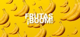 Bomba De Frutas - Crea Una Plantilla Increíble