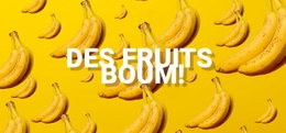 La Meilleure Conception De Site Web Pour Bombe Aux Fruits