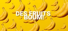Conception De Site Web Pour Bombe Aux Fruits